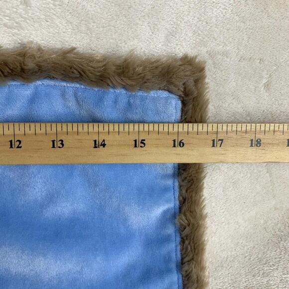 Baby Starters Plush Lovey Boy Blue Security Blanket Little Monkey 2010 16" - Picture 8 of 8